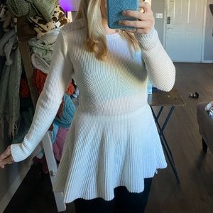 Peplum Sweater